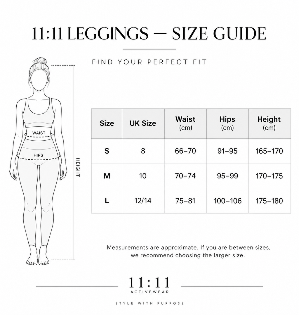 11:11 - Ribbed Women’s Black Seamless Sculpt Gym High Waisted Leggings