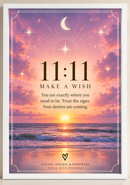11:11 Make a Wish – A4 Wall Art