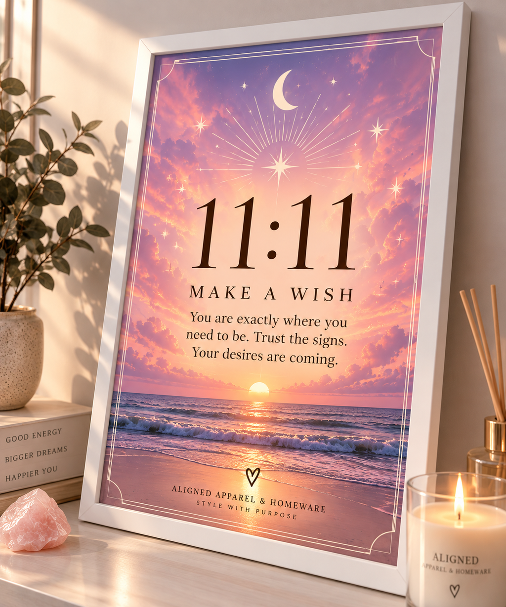11:11 Make a Wish – A4 Wall Art